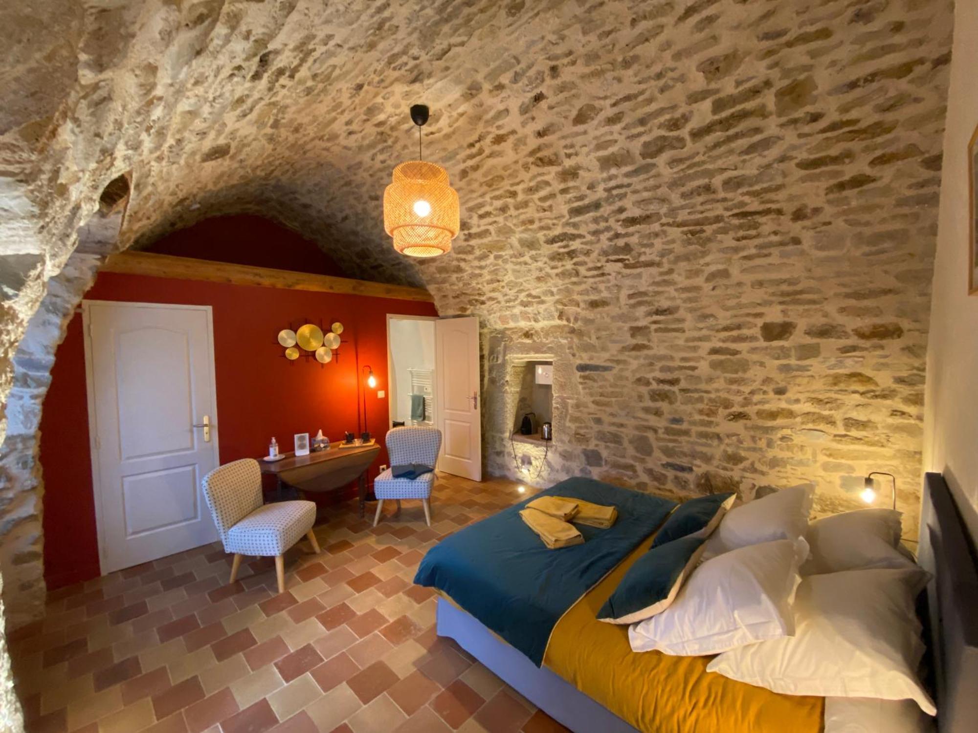 Les Caselles, Gite Et Maison D'Hotes Saint-Beauzely Buitenkant foto